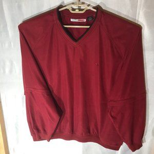 Grand Slam Men's Golf V-Neck Pullover XXL Burgundy